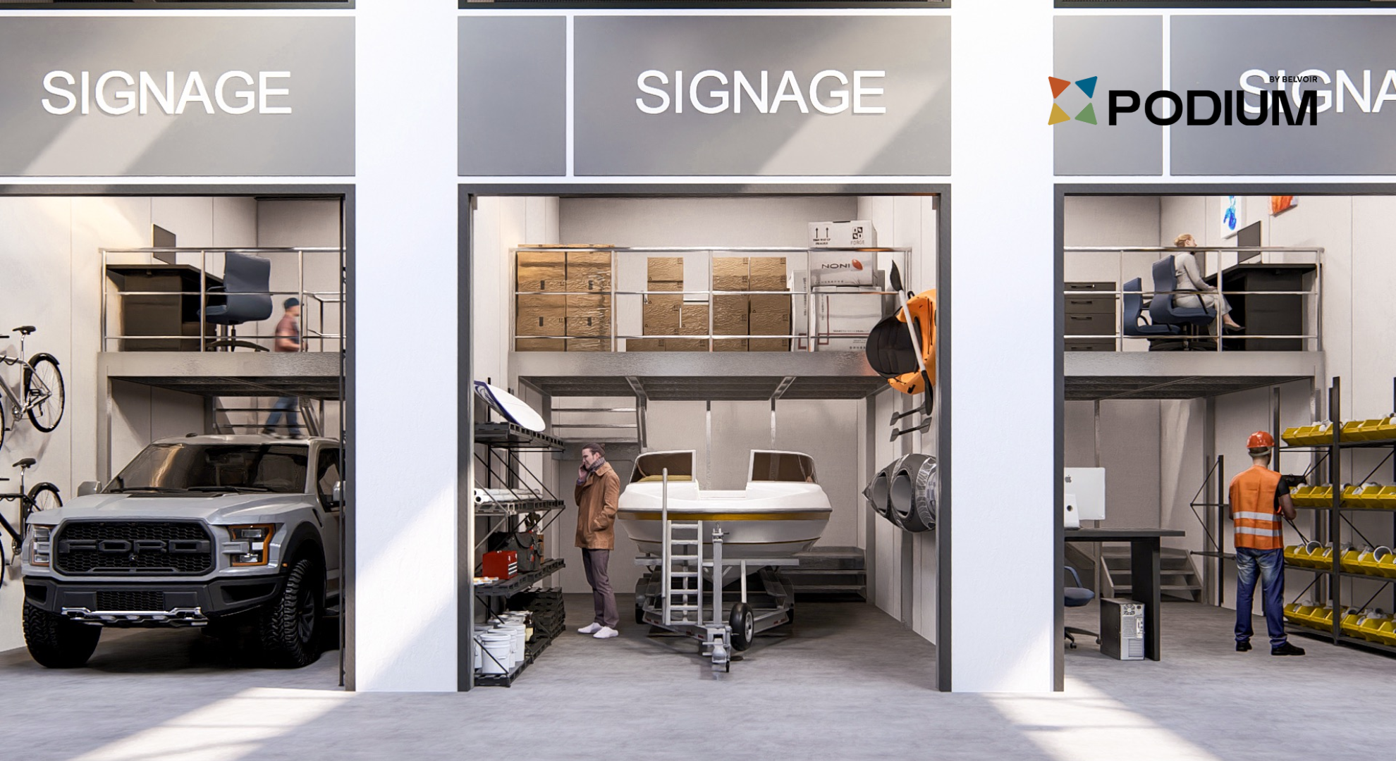 Podium by Belvoir - Self Storage Units