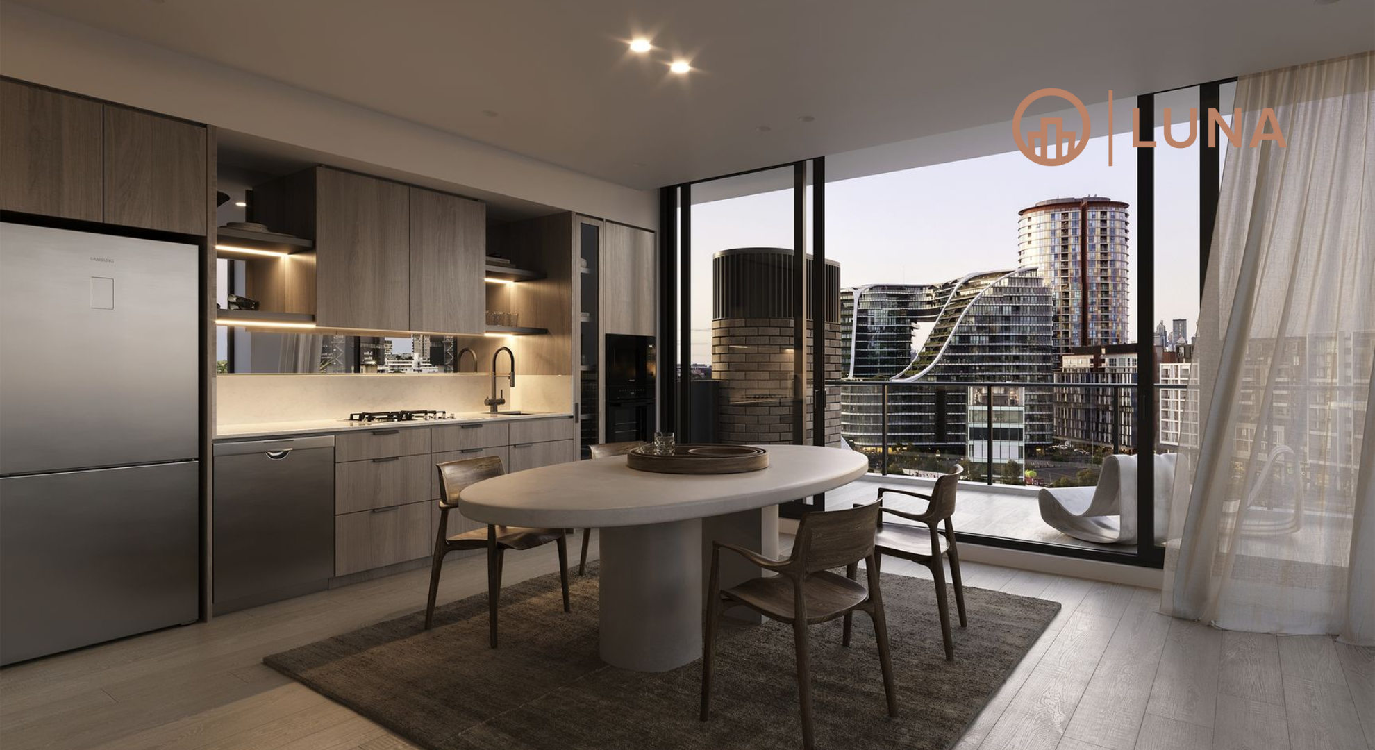 LUNA Zetland - Living Room