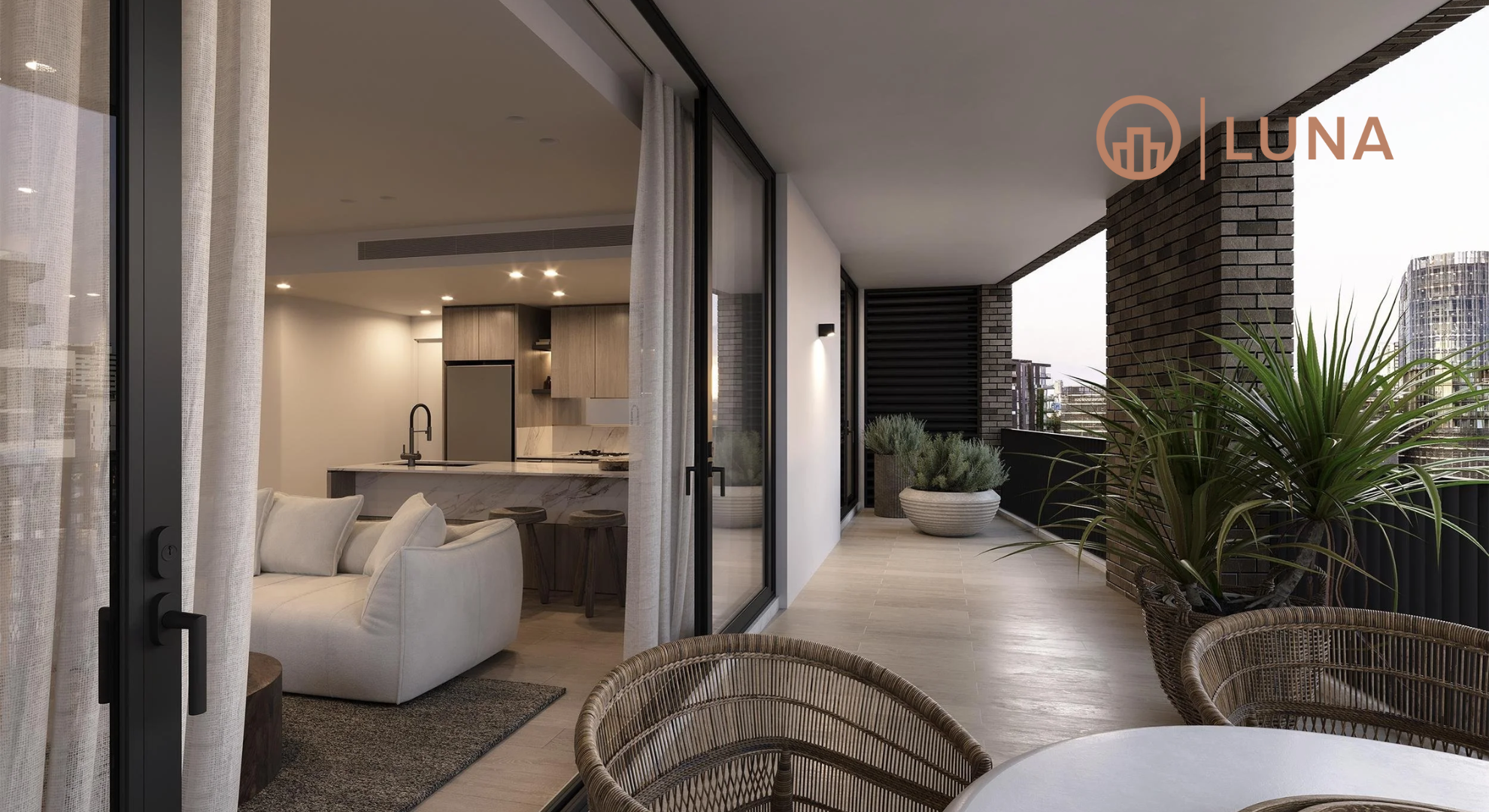 LUNA Zetland - Bedroom