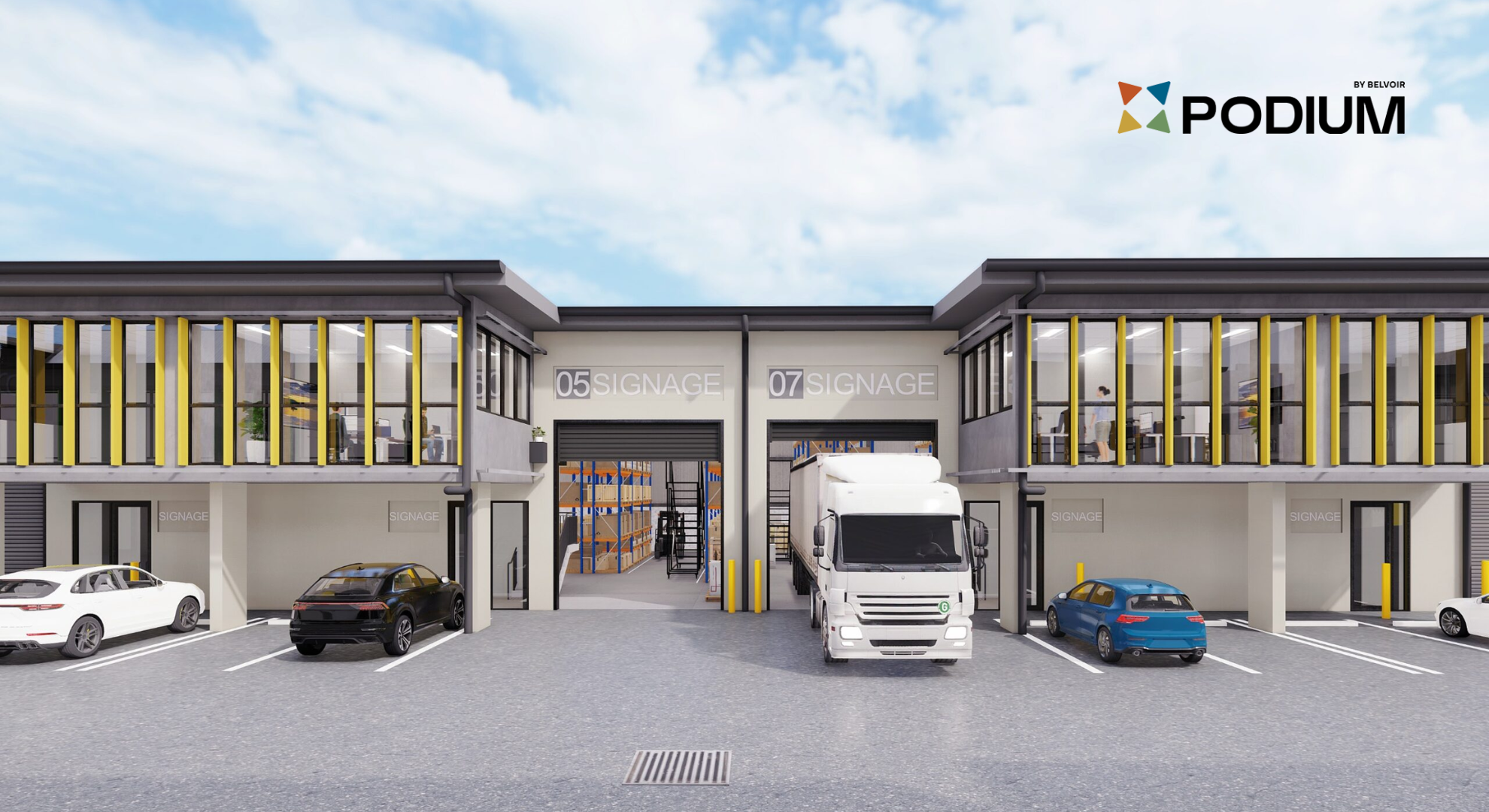 Podium by Belvoir - Industrial Units